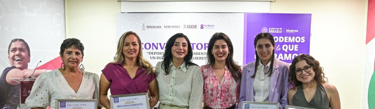 Atletas sinaloenses comparten historias de esfuerzo y empoderamiento