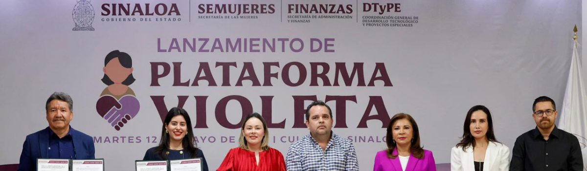 Presentan la Plataforma Violeta, una herramienta virtual de capacitación para servidores públicos en materia de igualdad, derechos de las mujeres y prevención de las violencias